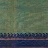 Multi bordered kanchi cotton saree
