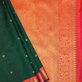 Mohana Rudraksham Motif Kanchipuram Silk Saree