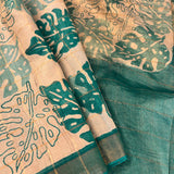 Maya monstera saree