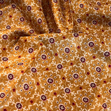 Veena tile print tussar saree
