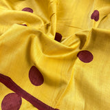 Veena polka tussar saree