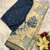 Maya monstera saree
