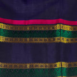Sumangala – Handwoven Kanchipuram Silk Saree with Intricate Zari Border