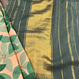 Mila parijath kanchipuram silk saree