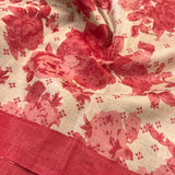 Veena floral tussar saree