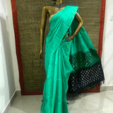 Kimaya tricolour silk saree
