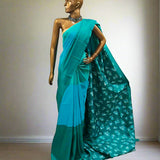 Mila ombre kanchi silk saree