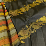Sumangala multi striped kanchipuram silk saree