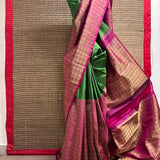 Ranya Bold Harmony Kanchipuram Silk Saree