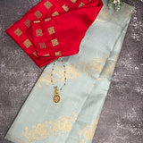 Sumangala vines kanchipuram silk saree