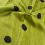 Veena polka tussar saree