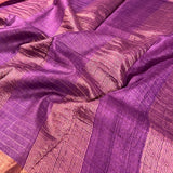Maya leaf tussar saree