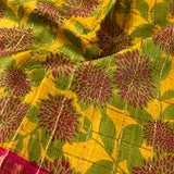 Maya Chrysanthemum tussar saree