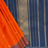 Vera twin border kanchipuram silk saree