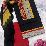 Black leaf button set