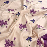 Mila hibiscus silk saree