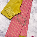 Ranya meenakari kanchipuram silk saree