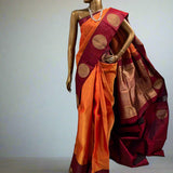 Yaazhi design kanchipuram silk saree