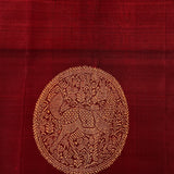 Yaazhi design kanchipuram silk saree