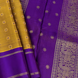 Meera meenakari kanchipuram silk saree