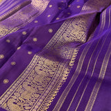 Meera meenakari kanchipuram silk saree