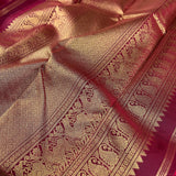 Vera mayil chakram kanchi silk saree