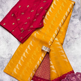 Nihira chidiya kanchipuram silk saree