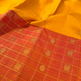 Trayi mayil chakram kanchipuram silk saree