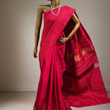 Nihira rising lines kanchipuram silk saree
