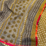 Mishrita Amber Polka Kota Saree