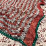 Mishrita Terracotta Mosaic Kota Saree