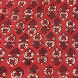 Mishrita Terracotta Floral Kota Saree