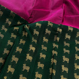 Trayi Kamadhenu kanchipuram silk saree