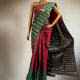 Trayi Kamadhenu kanchipuram silk saree
