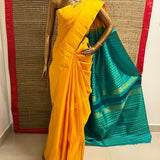 Indra polka dots kanchi silk saree