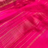 Mila monotone printed kanchi organza saree
