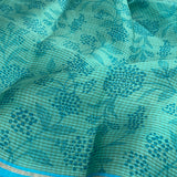 Mila monotone printed kanchi organza saree