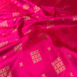 Mila buttercup korvai kanchipuram silk saree