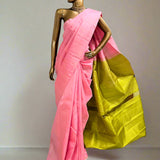 Alani striped kanchipuram silk saree