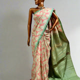 Mila foliage kanchipuram silk saree