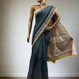 Chevron border Kota doriya saree