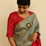 Ranya korvai kanchipuram silk saree