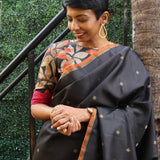 Vera flowers kanchipuram silk saree