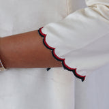 Mila rose garden Kanchi silk kurta