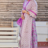 Foliage organza kurta