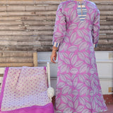 Foliage organza kurta