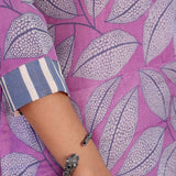 Foliage organza kurta