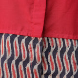 Red  box fit shirt