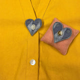 Heart Button Pops