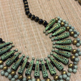 Green Azure Terracotta Set